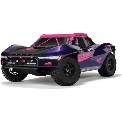 Arrma Fury 223S BLX 2WD RTR DSC fialová 1:10
