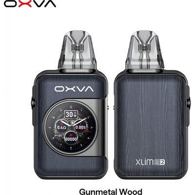 OXVA Xlim SQ Pro 2 1600 mAh Gunmetal Wood 1 ks