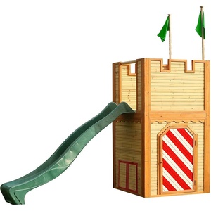axi Playhouse Arthur Крепост - Зелена пързалка (A030.109.00)