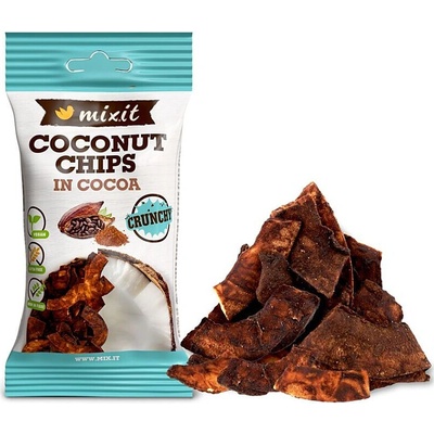 MIXIT Kokosové chipsy kakao 45 g