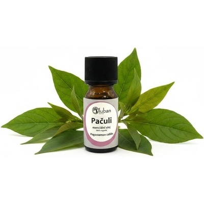 Luban Pačuli 100% organický esenciální olej 10 ml
