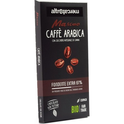 Mascao Bio hořká s kávou arabica 80 g