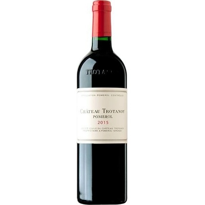 Château Trotanoy Cuvée suché červené 2015 15% 0,75 l (čistá fľaša)