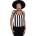 KILLSTAR Дамски потник KILLSTAR - Little Deetz Halter - Stripe - KSRA003417