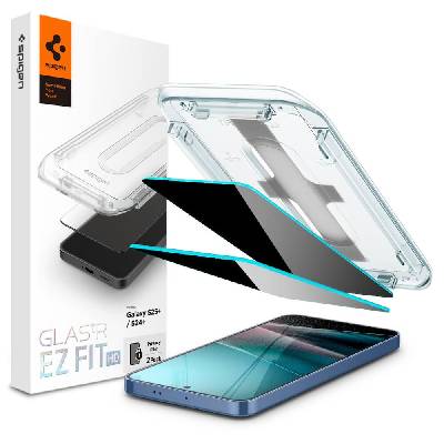 Glas. Tr Ez Fit Privacy Tempered Glass 2 Pack - 2 броя стъклени защитни покрития с определен ъгъл на виждане за дисплея за Samsung Galaxy S25 Plus, Galaxy S24 Plus