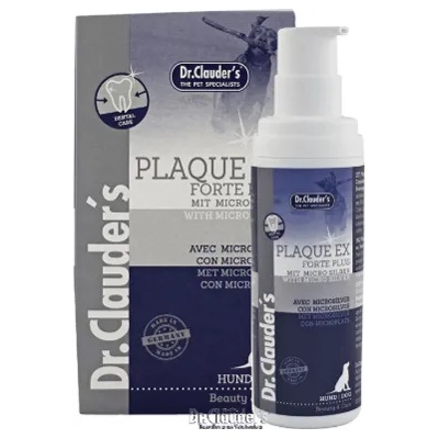 Dr.Clauder's Plaque Ex Forte Plus - паста, активно отстранява плаката и лошия дъх за кучета 100 мл