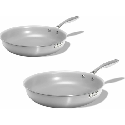 Sada nerezových pánví s keramickým povrchem Tria Ceramic 2ks