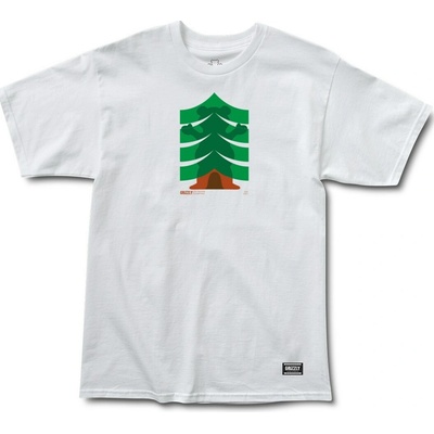 Grizzly tričko strong Branches Ss Tee Wht