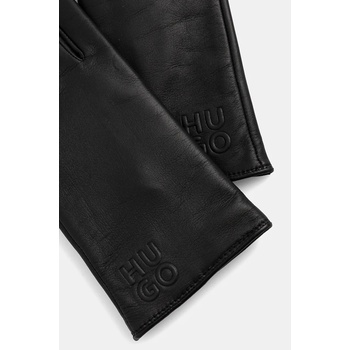 HUGO Кожени ръкавици hugo в черно 50526921 (50526921)