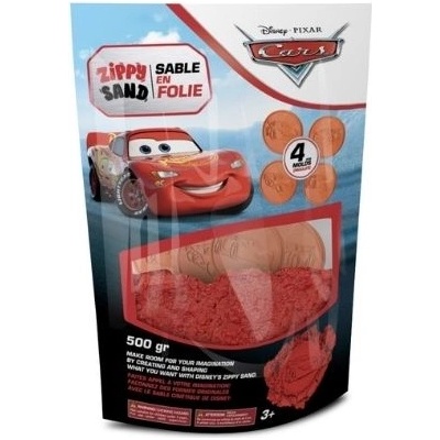 Spin Master Кинетичен пясък Kinetic Sand - Disney Cars 3, червен, 500 g (ZKS 500-04)