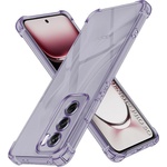 Techsuit Калъф за Oppo Reno12 Pro - Techsuit - Удароустойчив Clear Silicone - Опушено Черен