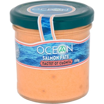 Image 1 of OCEAN ЛЮБИМИ ocean ПАСТЕТ ОТ СЬОМГА (150 Г)