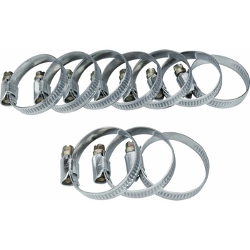 Extol Craft 70508 | Spona hadicová nerezová 50 - 70 mm - balenie 10 ks