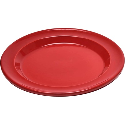 Emile Henry 28 см червена керамична основна чиния emile henry