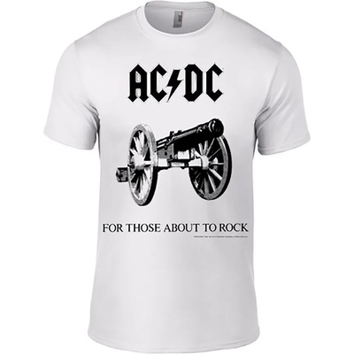 AC/DC For Those About To Rock White M Риза (ACTS05004WM)