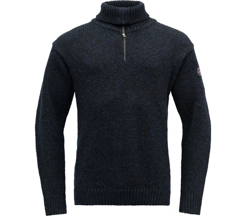 Devold Nansen Wool Zip Neck
