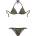 Protest Folta Triangle bikini - Brown (Fudge Camel)