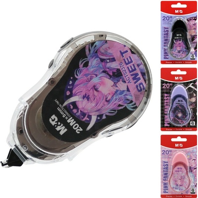 M&G Korektor páska Pink Fantasy 5 mm x 20 m - s meniacim sa obrázkom