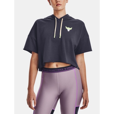 Under Armour UA Project Rock SS Terry Hdy Sweatshirt Under Armour | Siv | ЖЕНИ | M