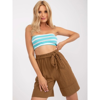 TW-SN-BI-26464.07 bavlněné šortky brown