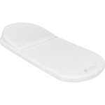 Kikka Boo Матрак+възглавница за кош за новородено 80/35 cm Airknit White (31107010016)
