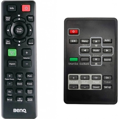 Diaľkový ovládač BENQ MP670, MP512ST, MP513, MP515, MP522ST, MP523, MP525, MP526, MP612C, MP620, MP622C, MP623, MP624, MP626, MP670, MS502, MS510, MW814ST, MW817ST