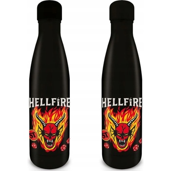 Stranger Things termoska 540 ml černá