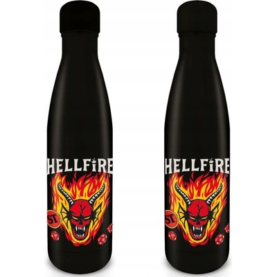 Stranger Things termoska 540 ml černá