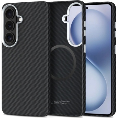 Tech-Protect Калъф Tech-Protect ION Carbon MagSF за Samsung Galaxy S26, черен (R47P3M9)
