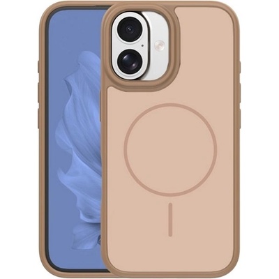Gigapack iPhone 16 GIGAPACK Силиконов протектор за телефон, пластмасов заден капак, MagSafe, BARNA GP-181504 (GP-181504)