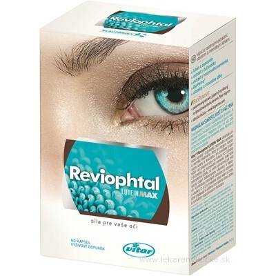 VITAR s.r.o. VITAR Reviophtal LUTEIN MAX 60 ks