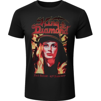 NNM мъжка тениска King Diamond - Fatal Portrait 40th Anniversary Tracklist - Black - 52045100