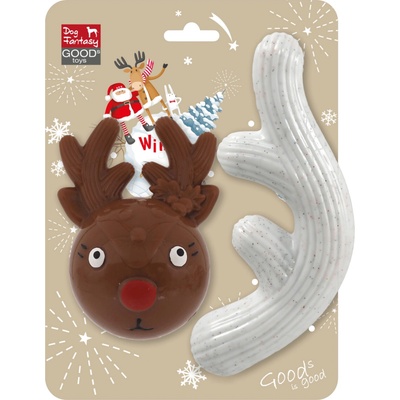 Dog Fantasy Winter Tale sob a paroh 18 cm