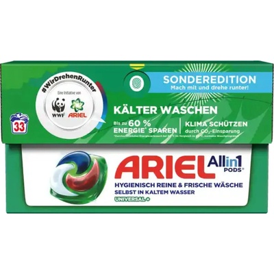 Ariel gelové kapsle na praní Universal 33 PD 706,2 g