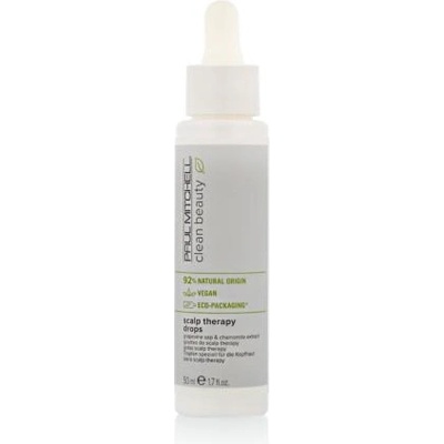 Paul Mitchell Clean Beauty Scalp Therapy Drops подхранващ серум за сух, мазен или чувствителен скалп 50 ml унисекс