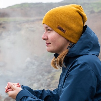 Eleven Mustard Pletená čiapka