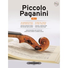 Piccolo Paganini 1 + CD / housle a klavír 30 přednesových skladeb v první poloze