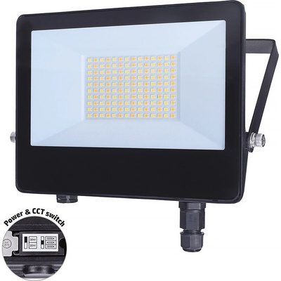Solight LED prenosný reflektor 100W/230V/4000K/9000Lm/IP65, sklopný stojan