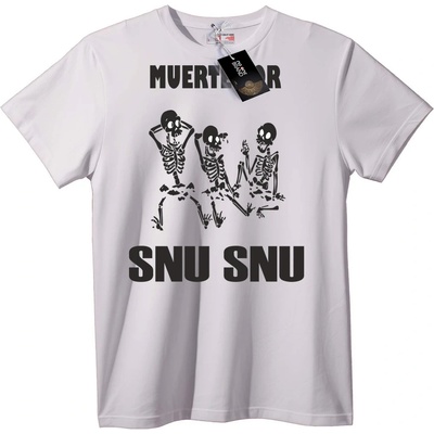 NOONEBRAND Тениска Скелетно Танцуване - L, Black