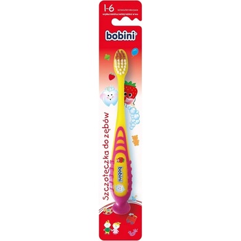 Bobini Zubná kefka Mäkká od 1-6 rokov
