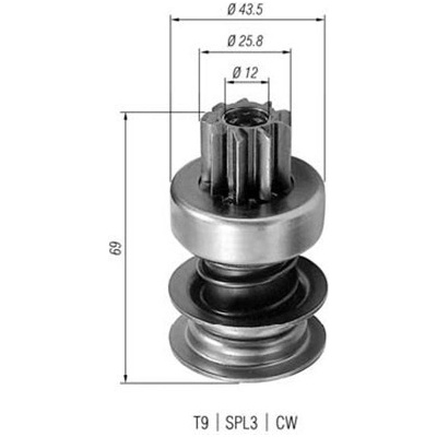 Pastorok żtartéra MAGNETI MARELLI 940113020244