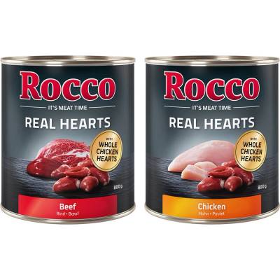 Rocco Real Hearts miešané balenie 24 x 800 g