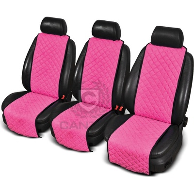 Autopotah Cantra Trio Růžová 3x standardní potahy