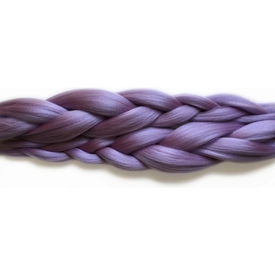 Kanekalon Easy Braid Barva: LAV-S (tmavší levandulová, dark lavender), Značka: Easy Braid