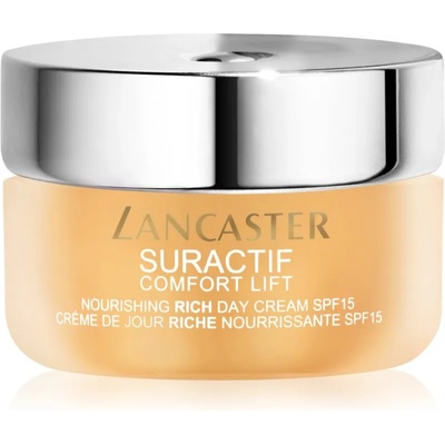 Lancaster Suractif Comfort Lift Nourishing Rich Day Cream подхранващ лифтинг крем SPF 15 за жени 50ml