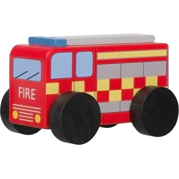 Orange Tree Toys Дървена пожарна кола - Emergency Services (OTT07411)
