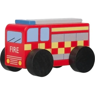 Orange Tree Toys Дървена пожарна кола - Emergency Services (OTT07411)