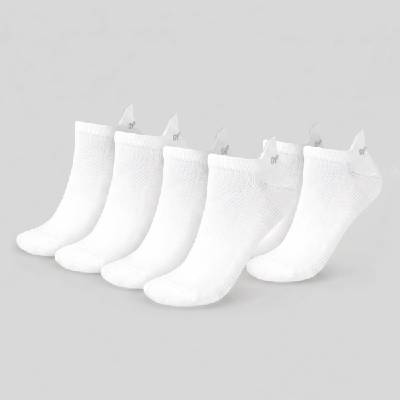 GymBeam Чорапи Tab 3Pack White XL