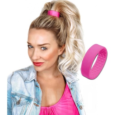 PONY-O Spona na vytváření vysokých culíků - CLASSIC Obsah: Hot Pink