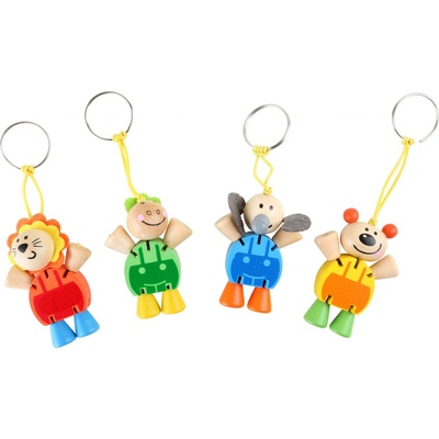 Woody puzzle na desce zvířata u statku